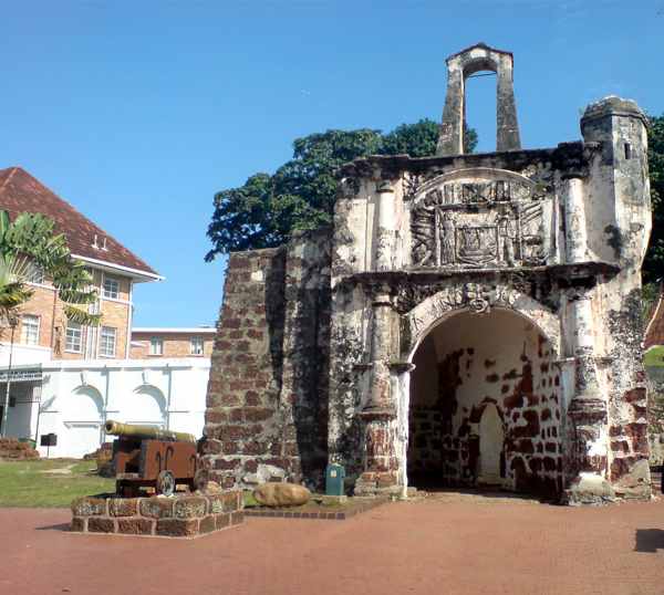 A'Famosa Fort in Malacca