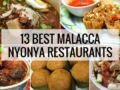 Nyonya Food In Malacca